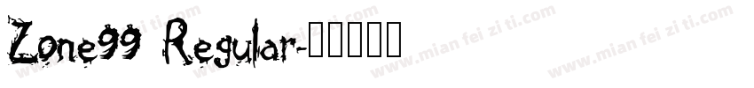 Zone99 Regular字体转换